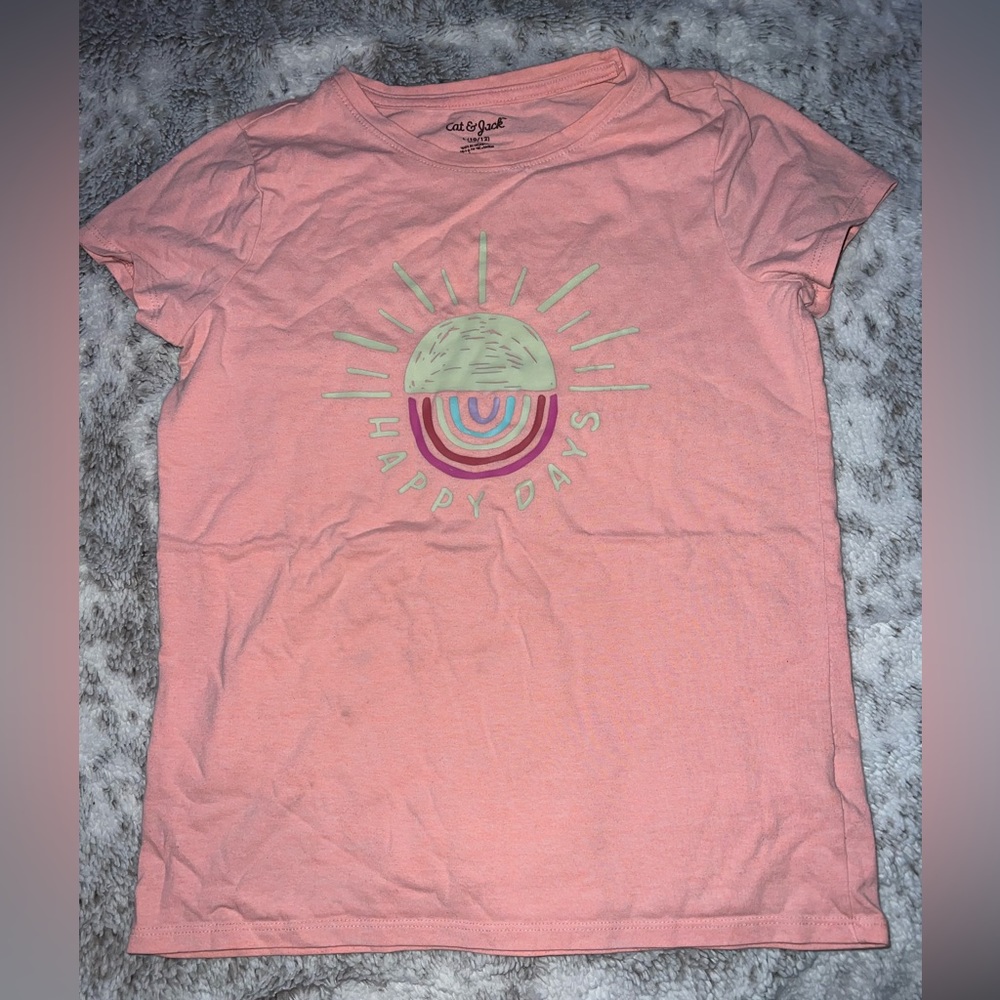 Coral “Happy Days” Shirt